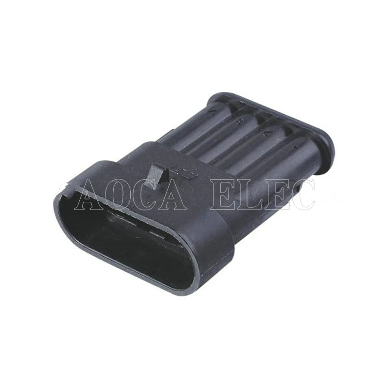 

AMP 282106-1 4P female cable connector rubber male connector terminal DJ7041Y-1.8-11