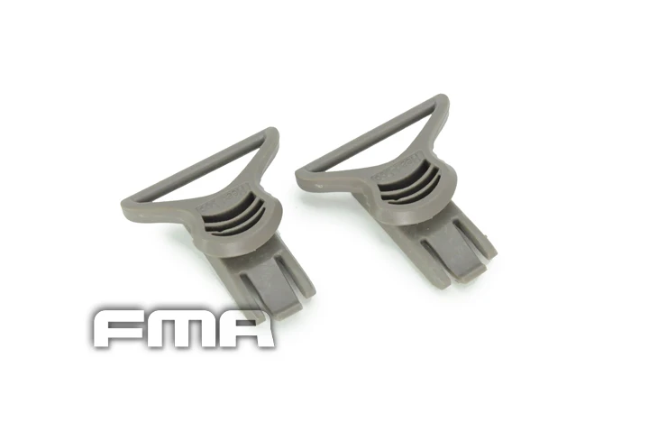 36MM Width Goggle Swivel Clips for Tactical Helmet Side Rail Fastener Buckle BK/DE/FG