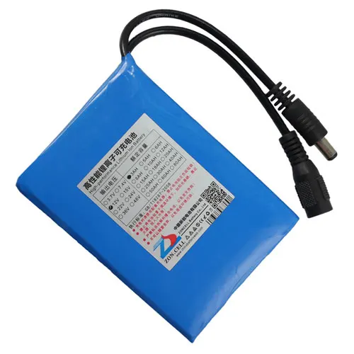 Batería de polímero de litio, 3600mAh, 3369103x3, 1373106, 12V, 11,1 V, monitor de batería, célula de iones de litio recargable