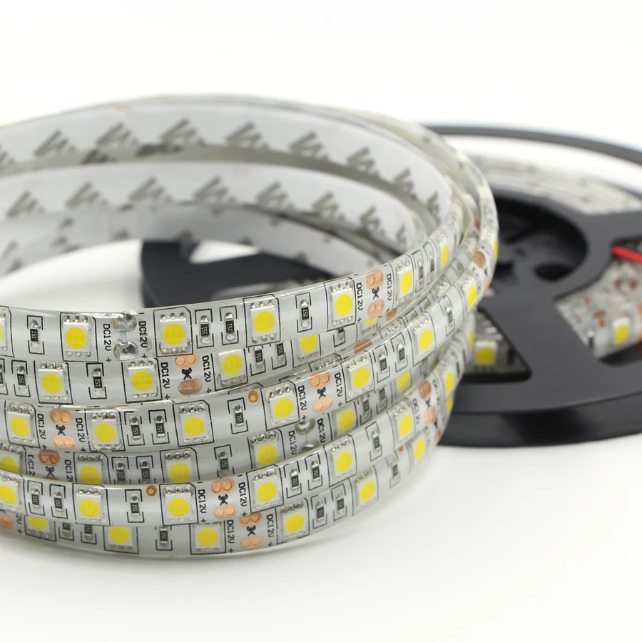 120leds/m LED Strip Light 5050 5054 RGB 12V 24V 1/2/5M waterproof Home Decor string Lamp Ceiling Counter Cabinet Light Car Lamp