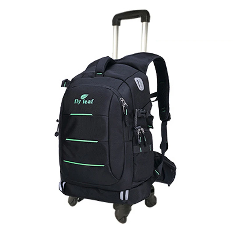 New Shoulder Travel Bag,Photography backpack,Professional camera handbag,waterproof Suitcase on Wheels,Men Cabin Trolley luggage