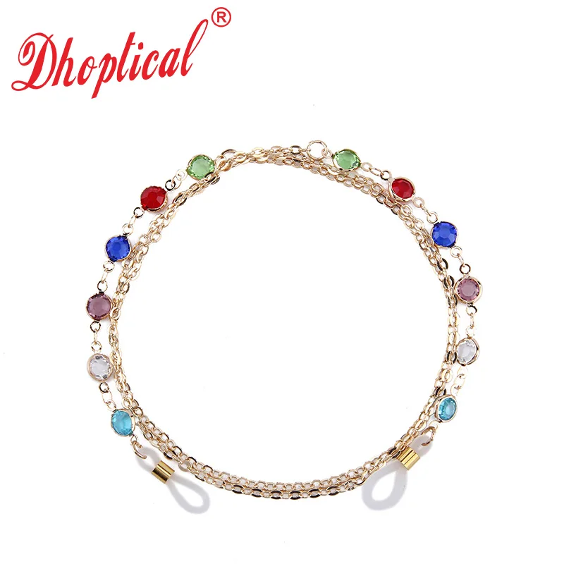 

Colorful eyeglasses chain fashion eyewear holder for sunglasses and reading glasses by dhoptical