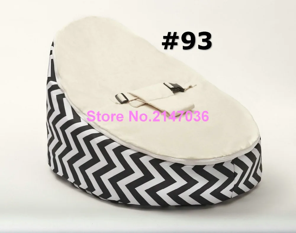 

fatball bean bag factory Black chevron infant bean bag room baby bean bag