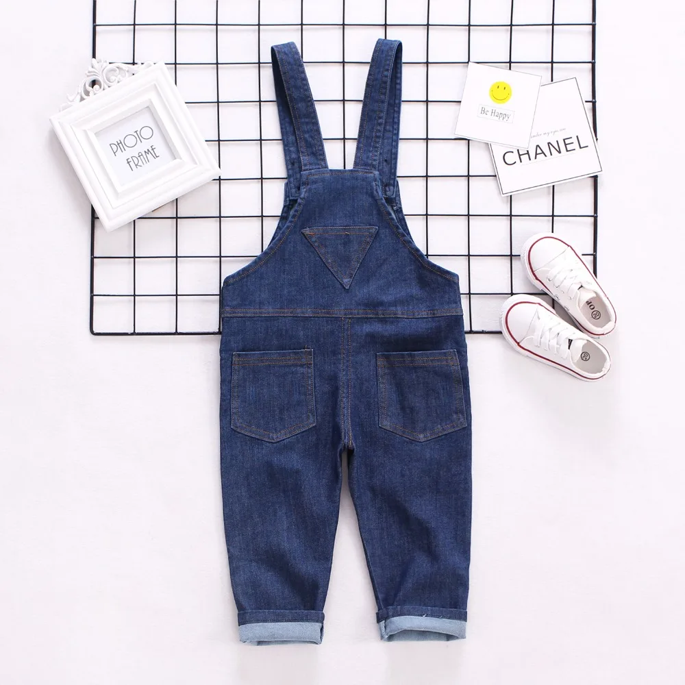 1-4T Baby Girl Clothes Bebe Boy Overalls Cute Animals Long Pants Cartoon Kwaii Jumpsuit Denim Jeans Rompers Toddler Clothing