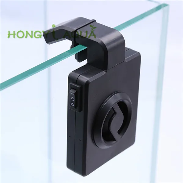 

1 piece plastic mini cooling fan for aquarium aquatic plant tank hang on style fan for fish tank