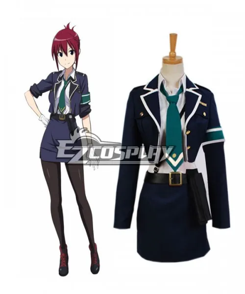 RAIL WARS! Aoi Sakurai Navy Uniform Cosplay Costume E001