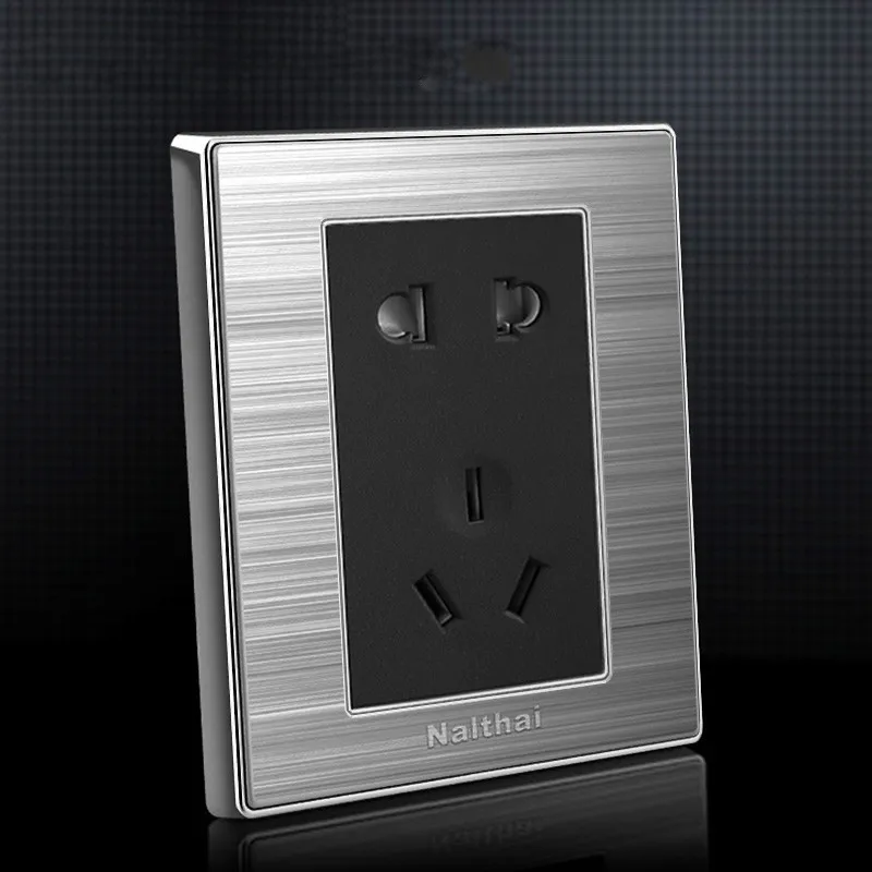 Switch socket panel home package 86 type 5 five hole with USB socket air conditioning 16a light point switch