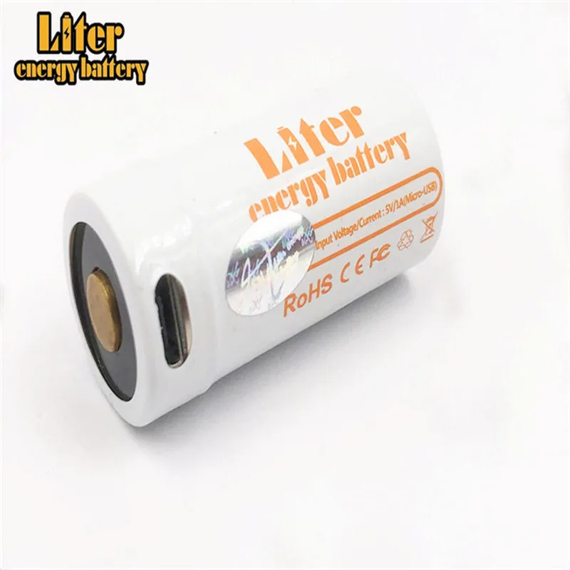 100% original icr 18350 3.7 volts 1000mah bateria personalizada de íon de lítio usb recarregável