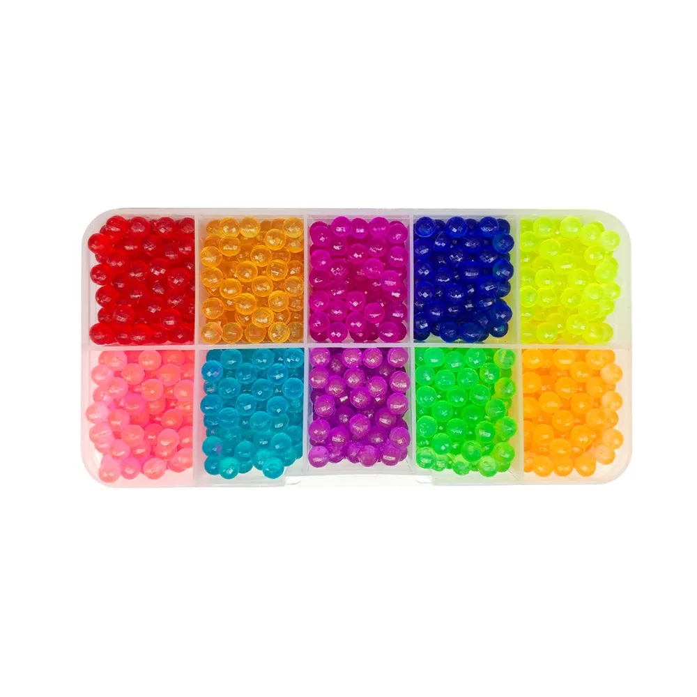 Montessori DIY Water Magic Beads Animal Molds Hand Making  Beads Puzzle Kids Educational Toys For Children Spell Replenish