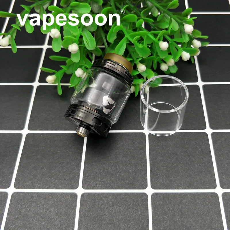 Replacement Bubble Glass Tube For Advken Manta RTA 4.5ml 3ml