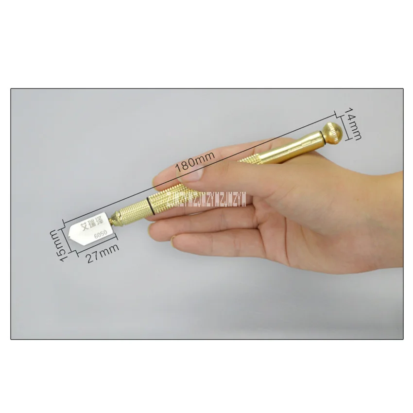 Cortador de vidrio grueso de 2-12mm, cortador automático de diamante, brújula, cuchillo, azulejos, botella de vidrio, cuchillo de vidrio, novedad