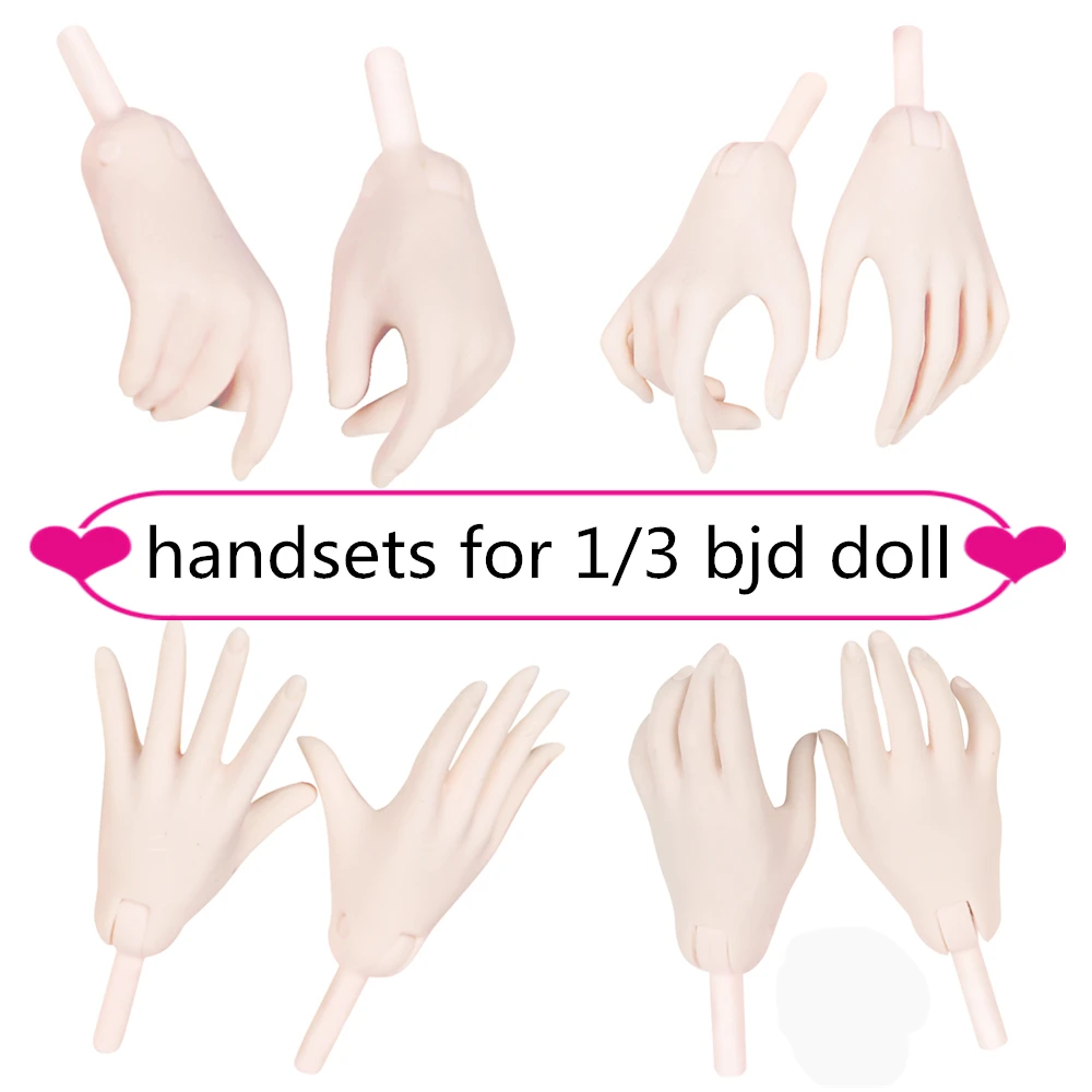 hands gesture for 1/3 bjd 60cm doll, only hands