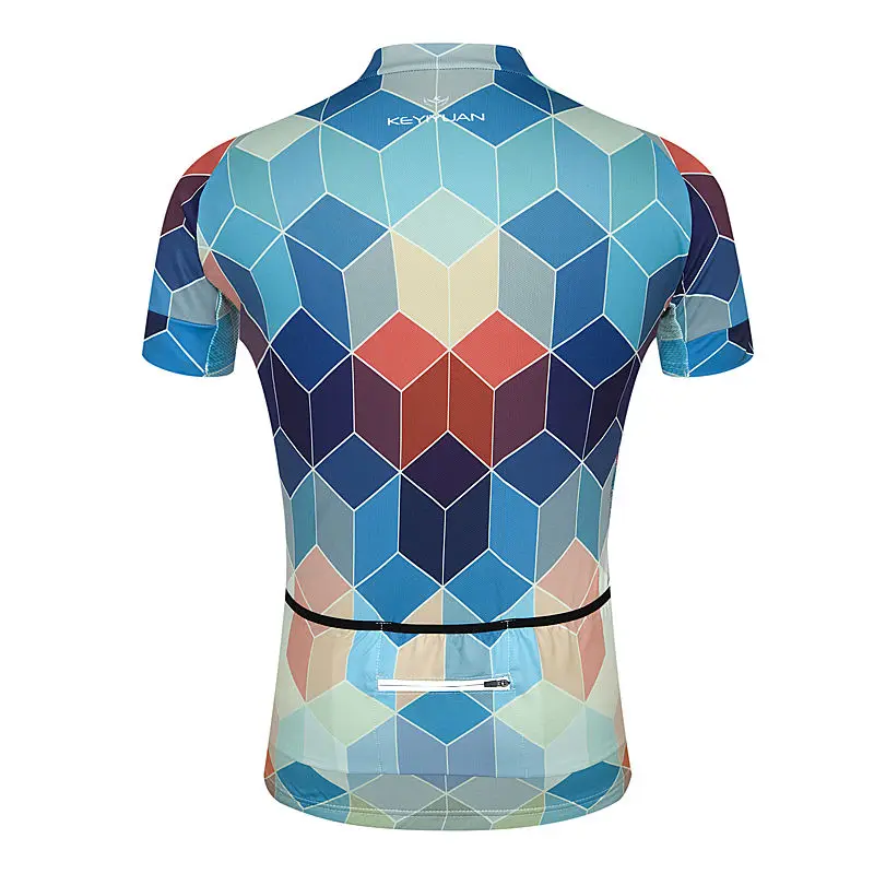 KEYIYUAN Short-Sleeve Men's Sportswear Spring-Summer Male Riding Mountain Bike