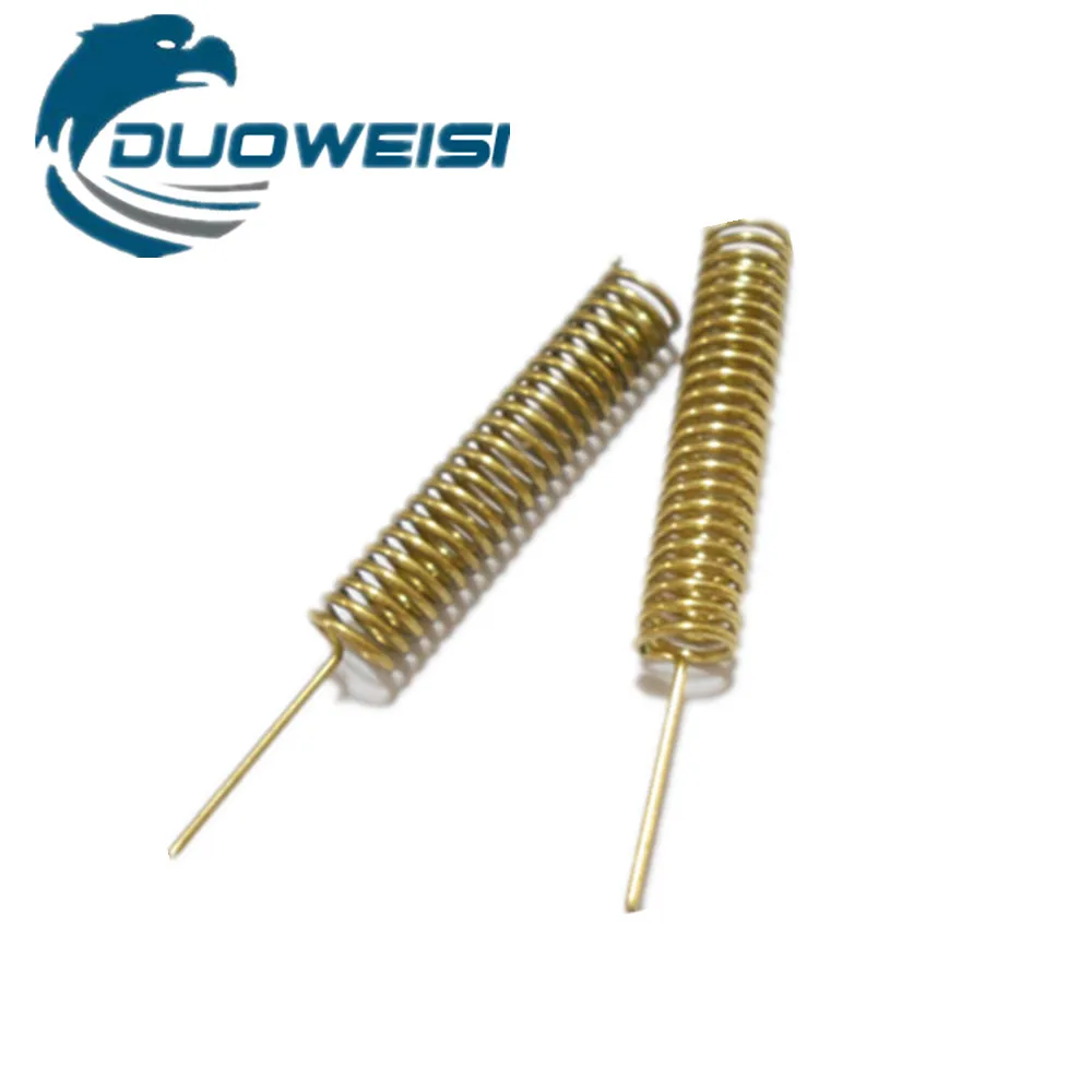 内蔵スプリングアンテナ315mhz 433mhz 450mhz 470mhz 433mhz 868mhz 915mhzモジュールwifiアンテナ、長さ = 3.6cm、スプリングアンテナ