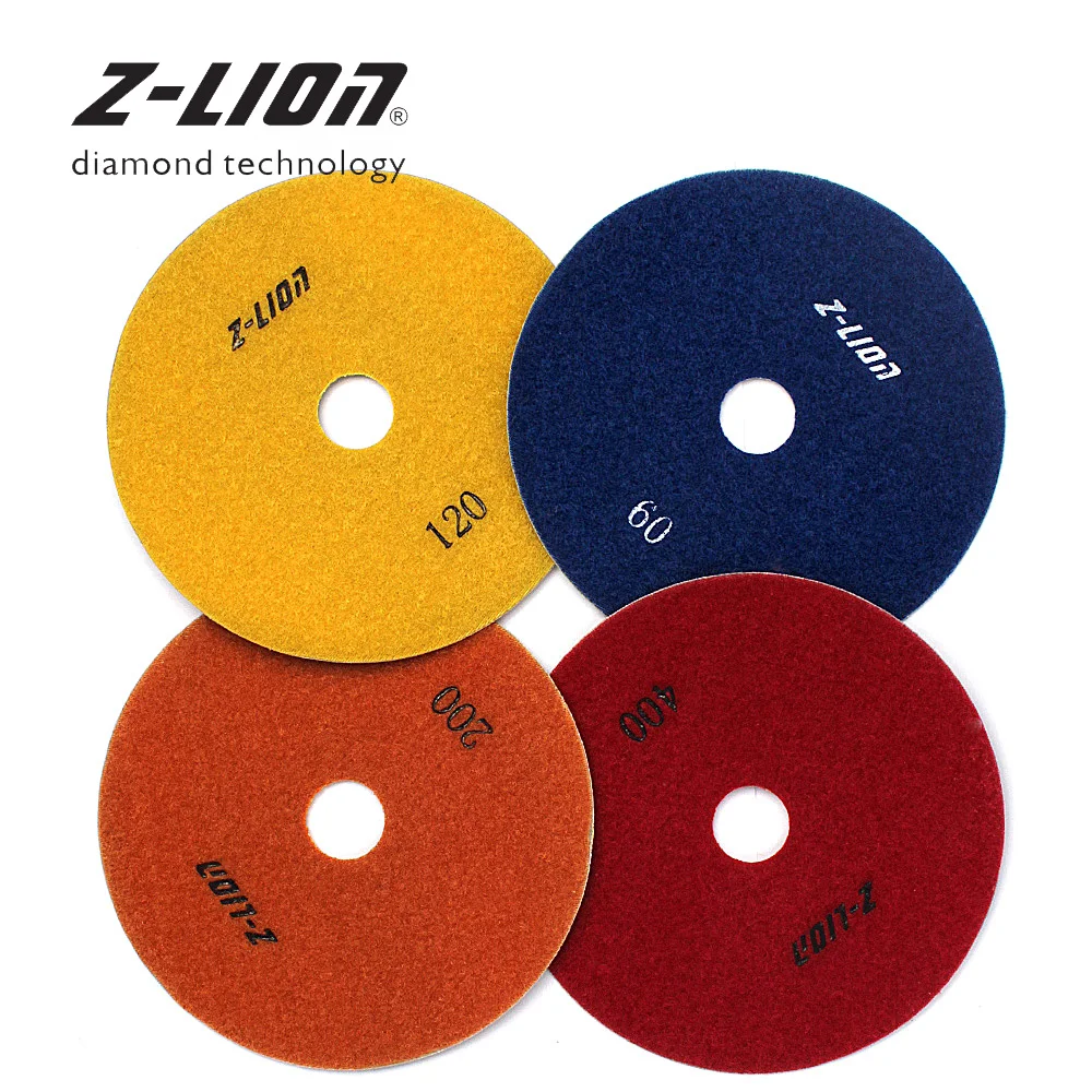 Z-LEAP 125mm Diamond Sanding Pads 5