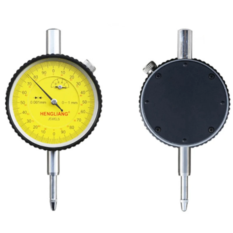 Imagem -02 - Prova de Choque Micron Dial Indicador 01 mm 05 mm 0001 Milímetros Micron Indicador com Jóias à