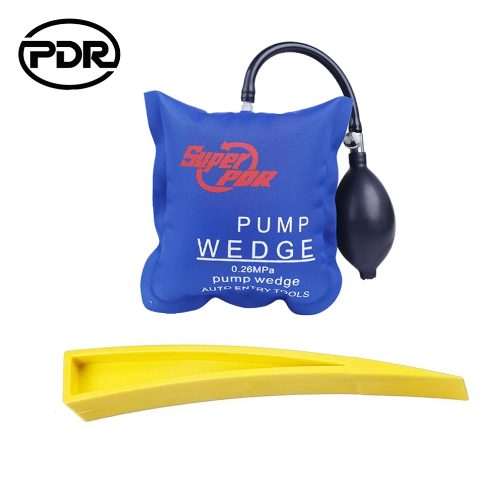 Pdr Strumenti Strumenti di Fabbro Strumenti Auto Air Wedge Airbag Selezionamento Della Serratura Set Aperto Serratura Della Porta Auto Ammaccature Senza Vernice Strumenti di Rimozione a Mano strumenti