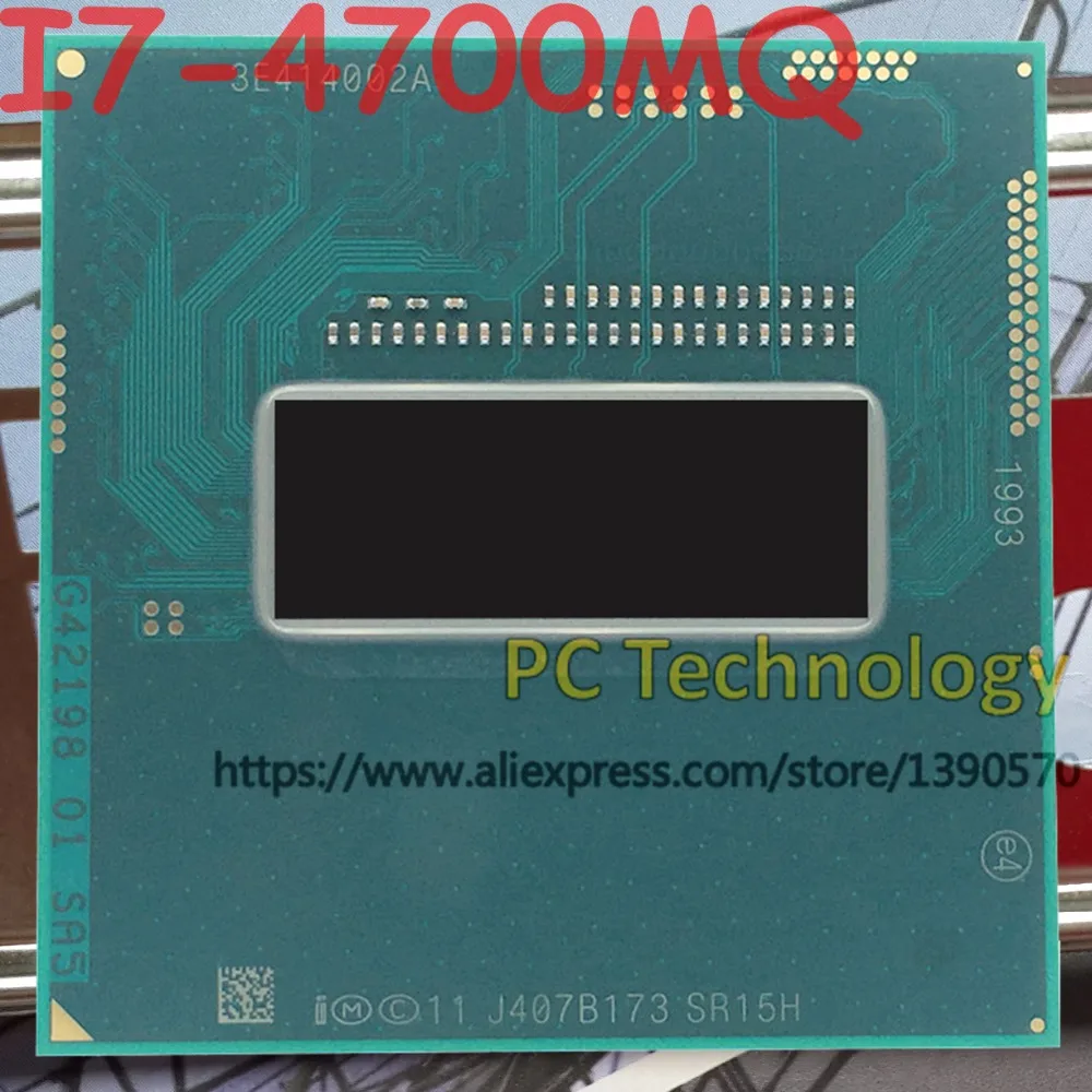 الأصلي إنتل كور I7-4700MQ SR15H CPU I7 4700MQ المعالج 2.40GHz-3.40GHz L3 = 6M رباعية النواة شحن مجاني السفينة في غضون 1 يوم