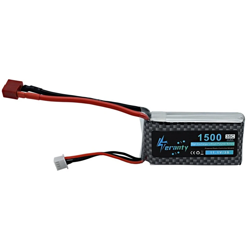 High Power 3S 11.1v 1500mAh 35C LiPo Battery T/XT60/JST/EC3 Plug 11.1 v Rechargeable Battery For RC Car Airplane Helicopter Part