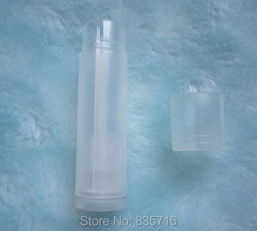 100 pz/lPack Vuoto Trasparente Lip Blam Tubi Contenitori Cosmetici Tubo Rossetto Trasparente lip Gloss tubi HZ01