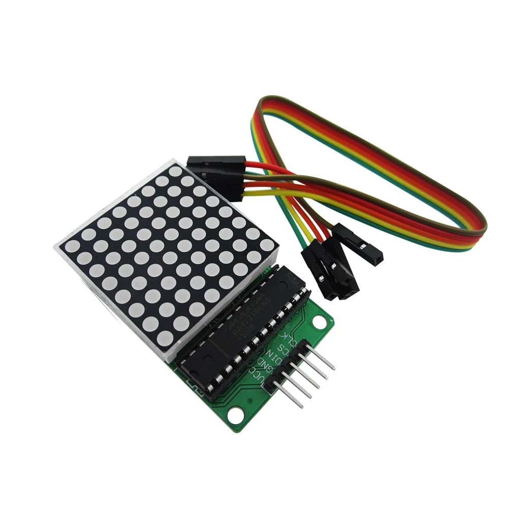 

10PCS MAX7219 dot matrix module microcontroller module control module display module finished goods