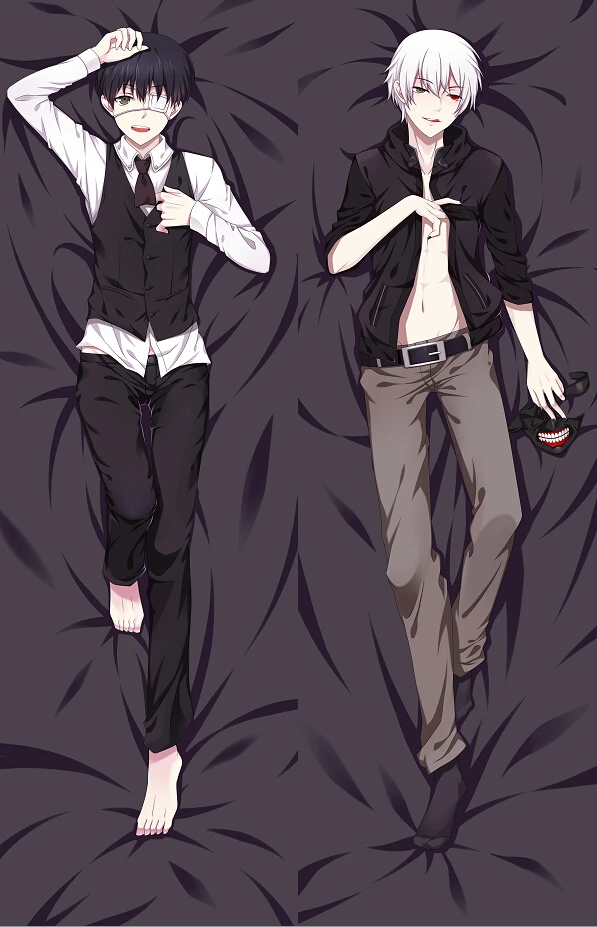 

Японское аниме Ken Kaneki, Мужская подушка для обнимания, Наволочки Dakimakura для мальчиков