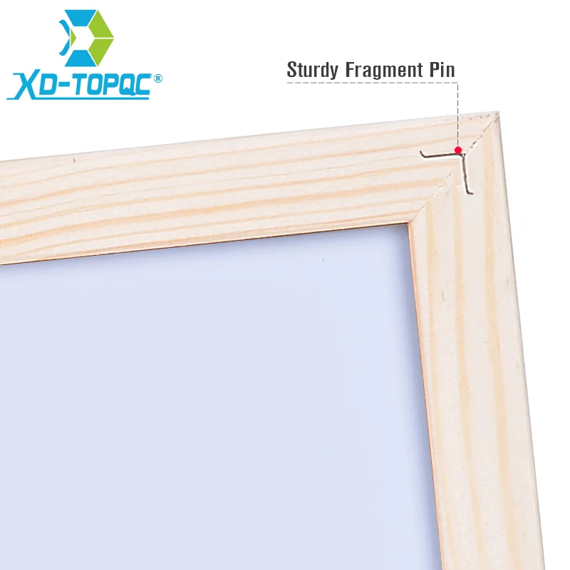 60*90cm Whiteboard Pine Wood Frame White Boards Message Board Dry Eraser Easily WriteOffice Supplier with Free Accessories