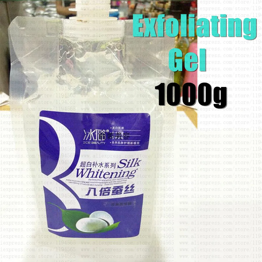 

900g Silk Protein Silk Exfoliating Gel Face Body Care Spa Beauty Hospital Equipment