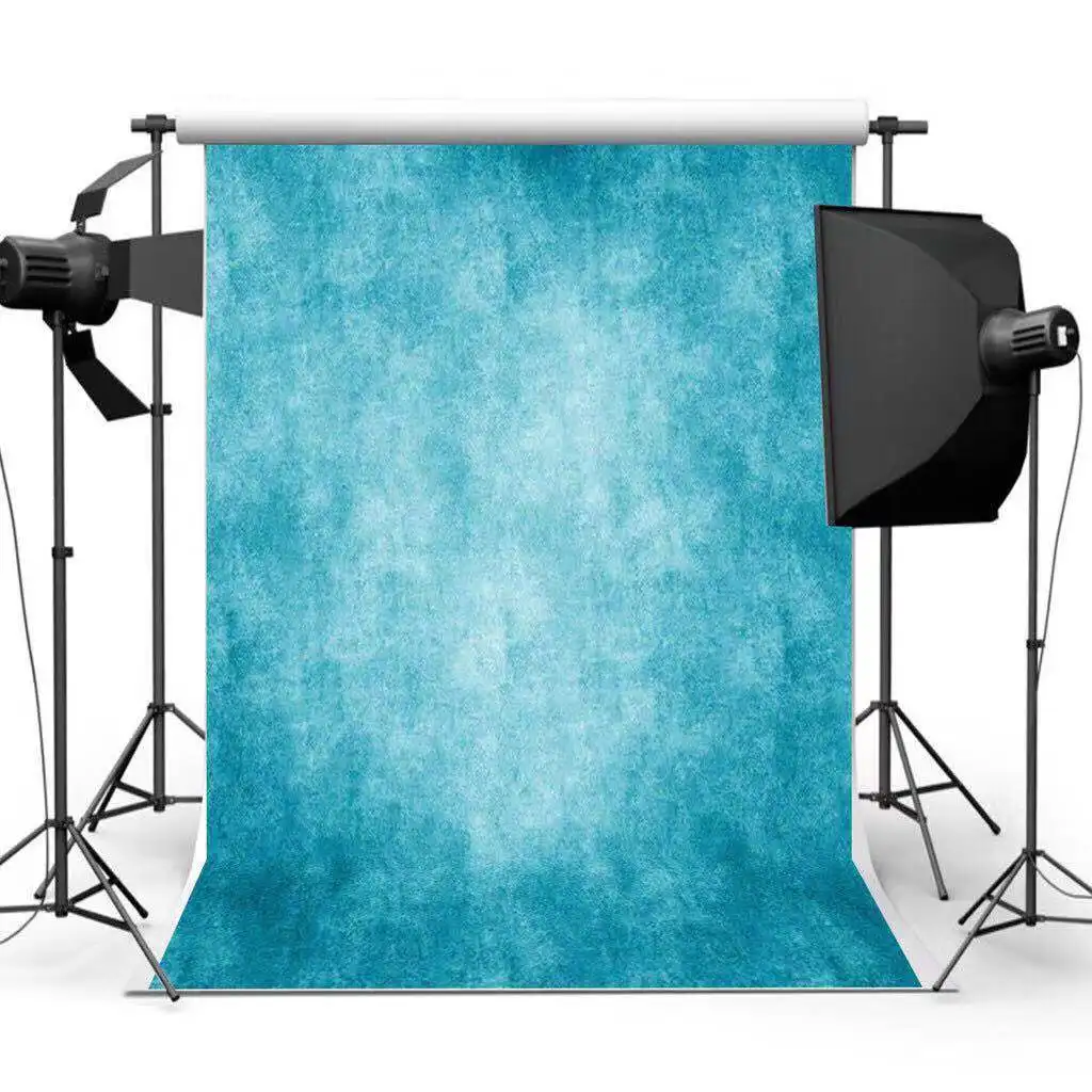 

Mehofoto 5x7FT Photography Backdrops Vinyl Solid Pure Light Blue Photo Background Background Photography Photo Backdrop Studio