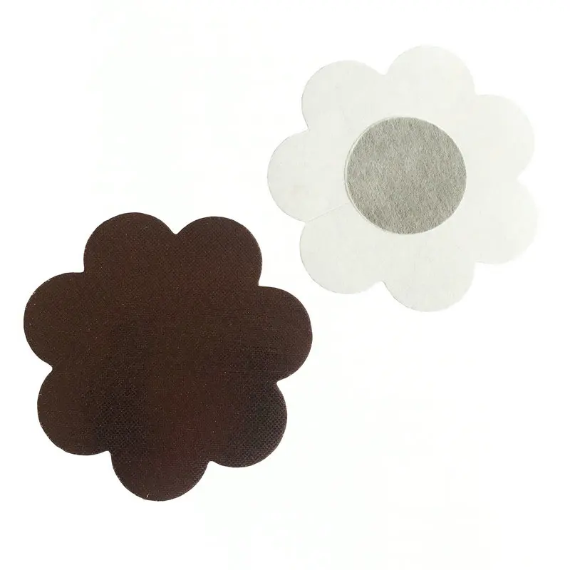 50pair/lot Women Sexy Nipple Cover flower Nipple Stickers Tepel Breast Petal Disposable Pasties Covers Nipples