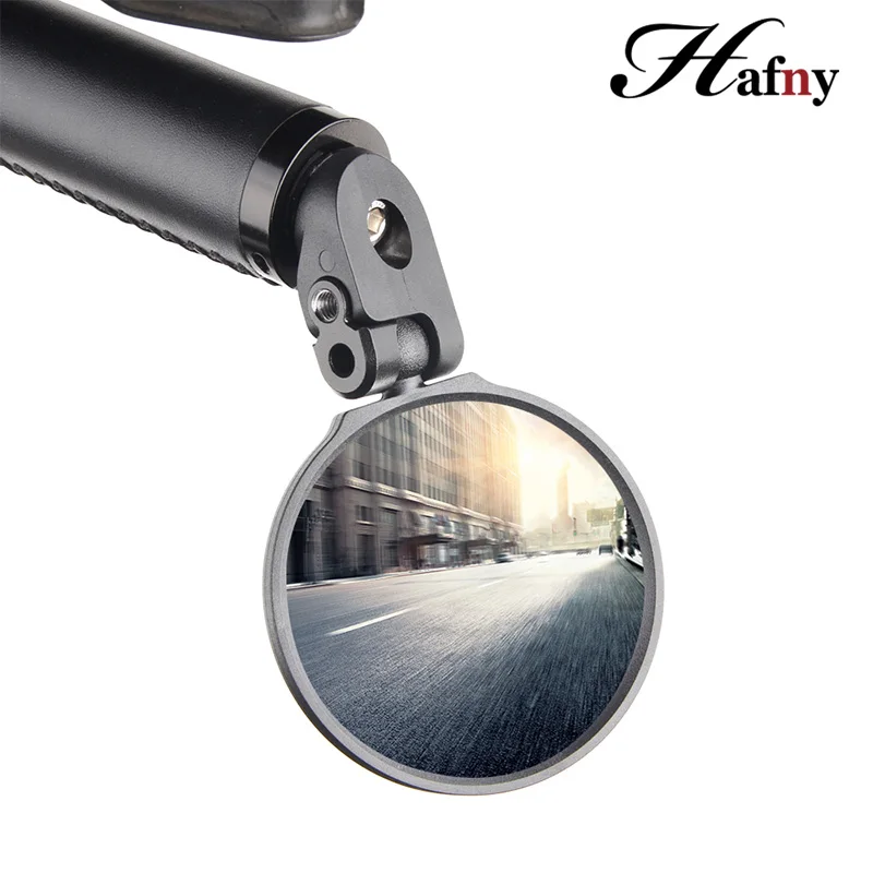 Handlebar End Bike Mirror Steel Lens Cycling Mirror Back Review Mirror For Bicycle Mountain Road Bike Mirror Bicycle Accessories