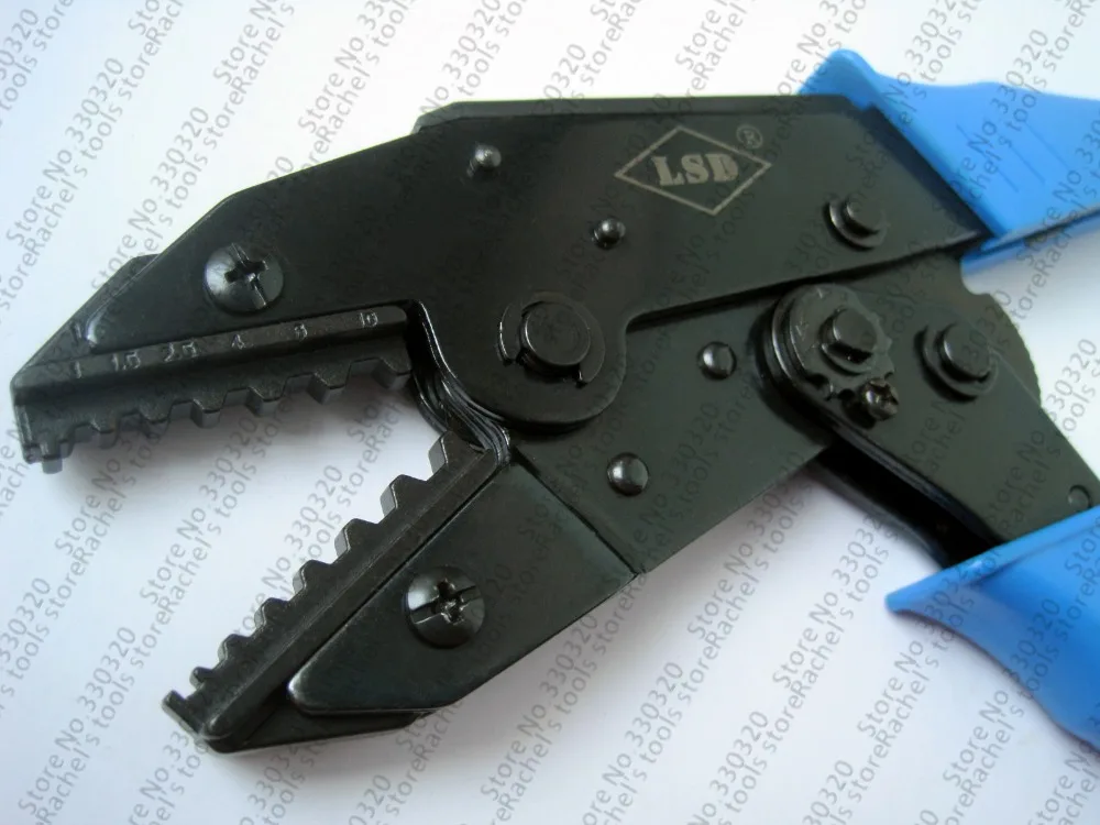 LS-110TX مسدس نوع اسئلة غير معزول محطة العقص أداة ، تجعيد مجموعة 1-10mm2