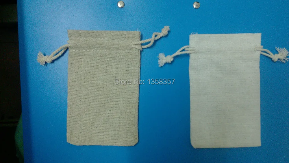 

100pcs/lot wholesale jute/linen/flax drawstring gift bags for Ipad air/jewelry packaging,Size be customized,Various colors