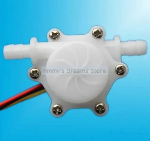 

Free Shipping 10PCS/Lot Electrical Flow Sensor 0.3-2.5L/Min Liquid Sensor Valve 6mm Outer Diameter Hose Barb Connection 1PC-HS2P