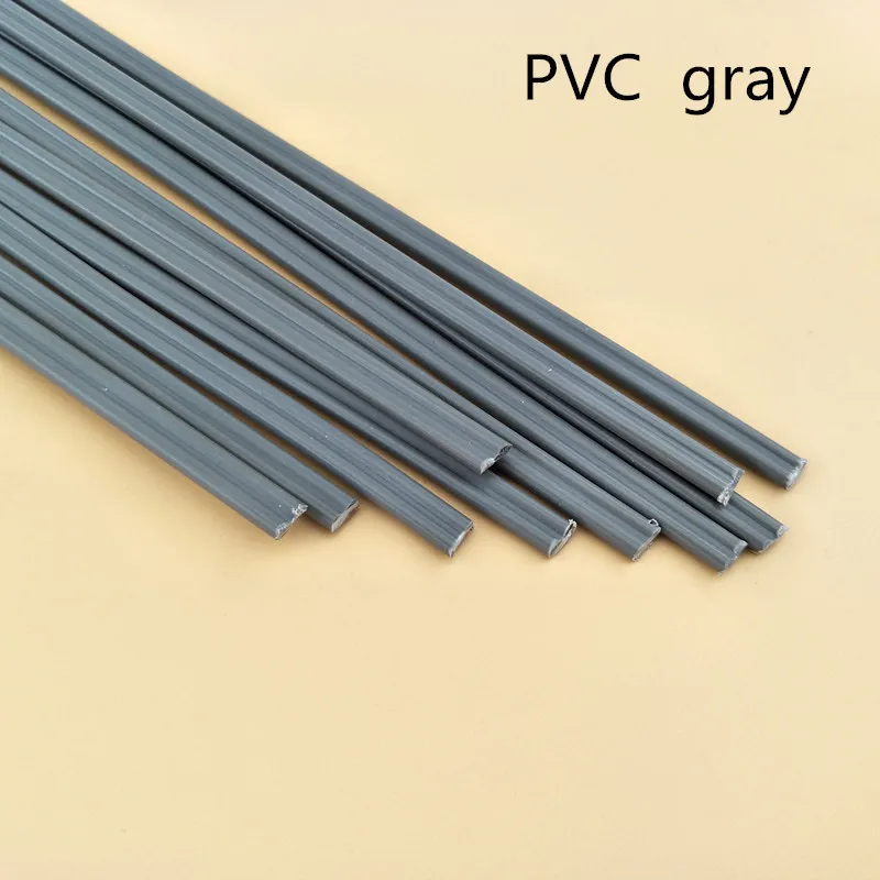 40 Pcs PVC Grey Plastic Welding Rods Welding Sticks for Hot Air Gun for Heat Gun/Plastic Welder Gun 50cm Free Shipping