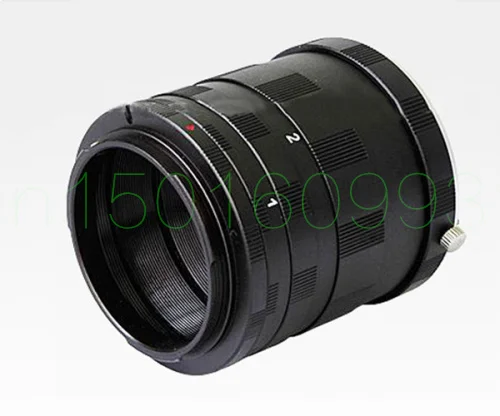 Macro Extension Tube 3 Rings for Sony ILCE NEX E-mount NEX3N NEX5 NEX5N NEX7 NEX6 NEX5T NEX5R A5100 A5000 A6000 A3000 NEX-VG10