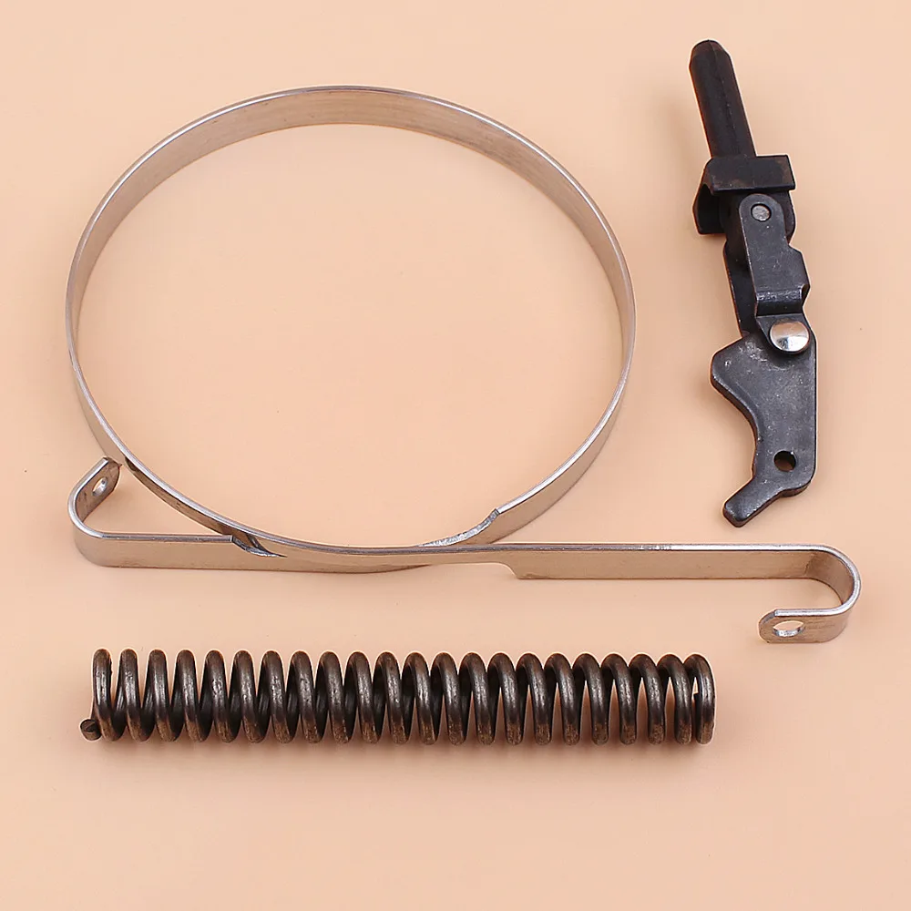 HUSQVARNA 61 66 266 268 272 가솔린 전기 톱 예비 부품 용 체인 브레이크 밴드 스프링 무릎 관절 링크 어셈블리