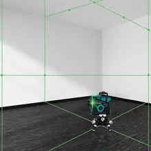12 Lines 3D Green Laser Level #5