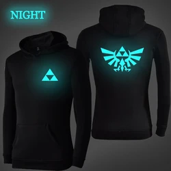 Men Women link Luminous Hoodie Teens Long Sleeve Hoodie Fashion Casual Teens Cotton Sweatshirts Tops Pullover