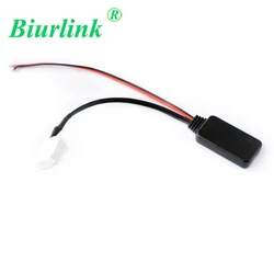 Biurlink Wireless Bluetooth Module Audio Music Input Aux Adapter for Toyota Camry Corolla Tacoma Highlander Avalon 2007-2009