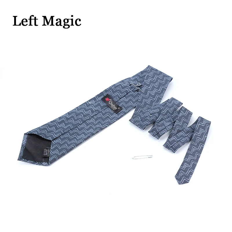 1 PCS The Magic Tie Magic Trick Deluxe Comedy Pop Up Neck Tie Rising Magic Trick Clown Joke Gag Men Gimmick Prop G8139