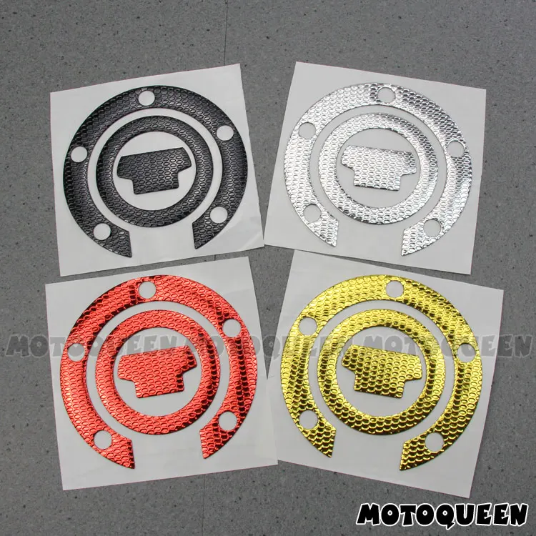 Motorcycle Fuel Gas Oil Cap Protector Cover Pad Sticker Decals for YZF-R1R6 FJR1300 FZ6 FZ8 FZ1 FZ1N XJ6 FZ6R FZ1S MT01