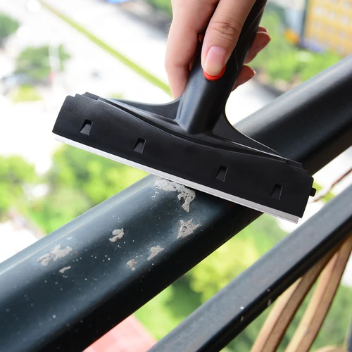 Imagen 2 del producto EHDIS-rascador de limpieza, hoja de cuchillo de Metal, escurridor de película para teñir ventanas, lavado de vidrio para el hogar, envoltura de calcomanía de coche, herramienta removedora de pegamento