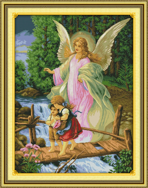 Angel convoy(1) cross stitch kit people  14ct 11ct count print canvas stitches embroidery DIY handmade needlework