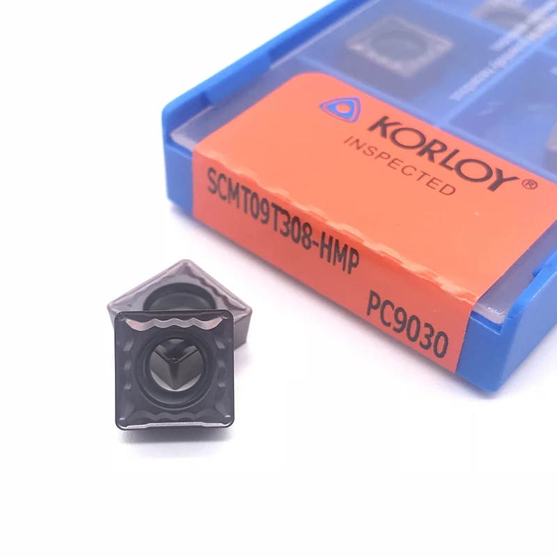 刃 100% オリジナル高品質 SCMT09T304 SCMT09T308 HMP PC9030 内径旋削工具超硬インサートステンレス鋼