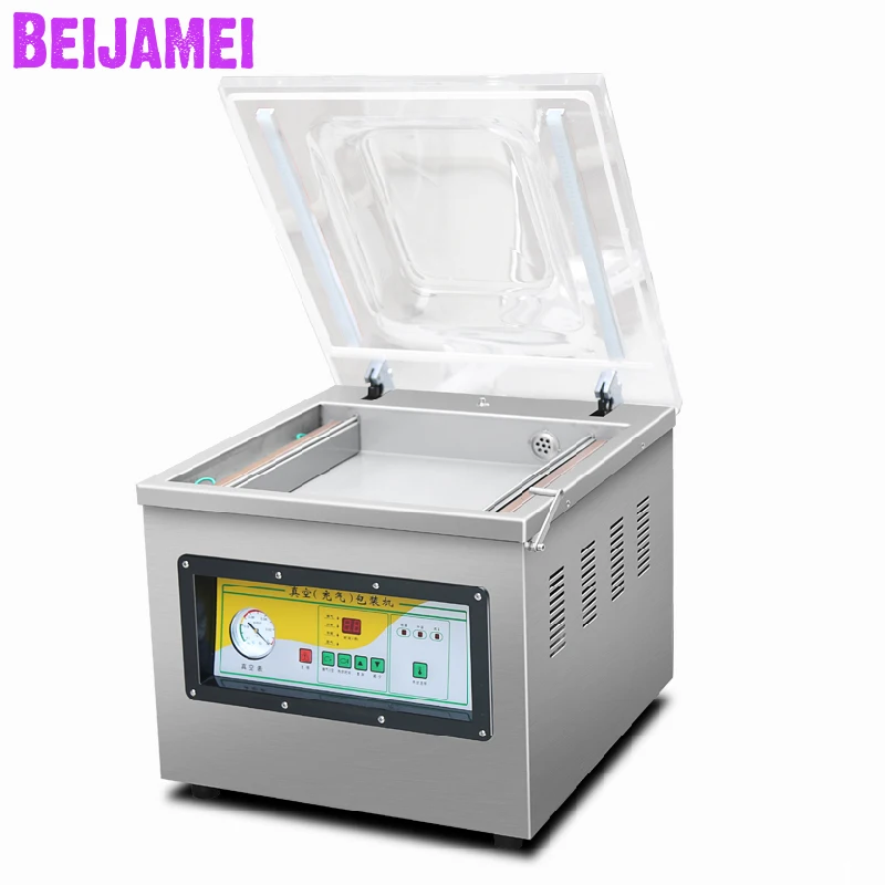 BEIJAMEI Factory Commercial Rice Vacuum Sealer Industrial Vacuum Package Machine Tea Sealing Packaging Machine