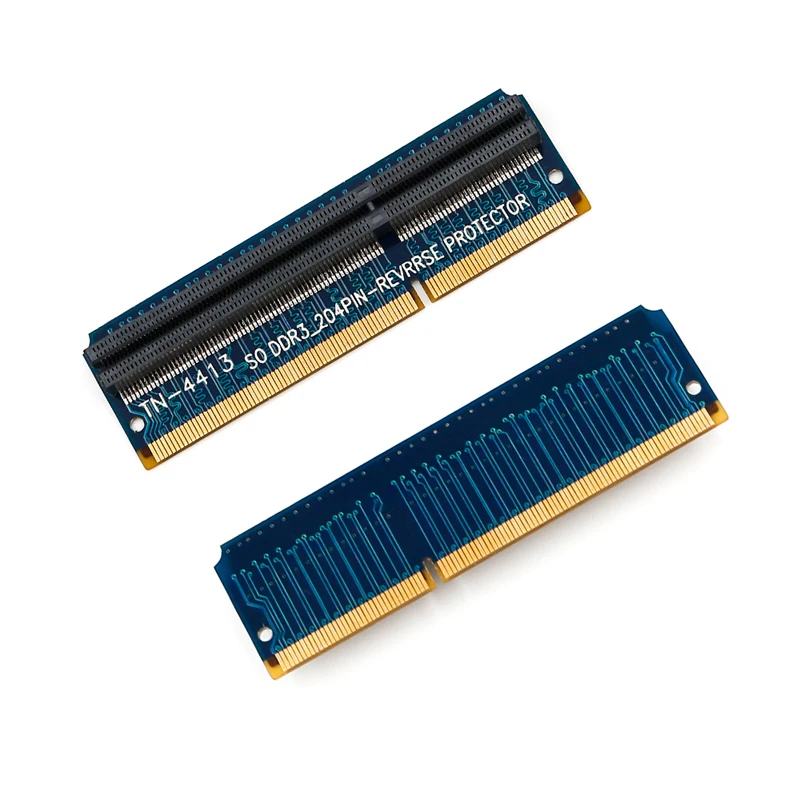 DDR3 SO DIMM Adapter Converter Card Raiser 204PIN DDR 3 Reverse Protector SO DIMM DDR3 Memory Ram Tester Post Card for Computer