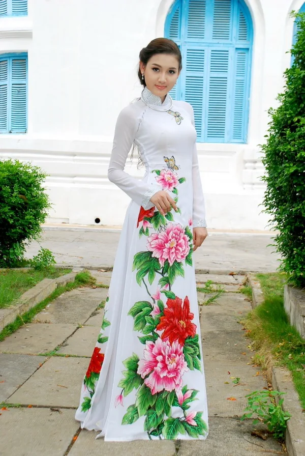 

aodai vietnam clothing cheongsam aodai vietnam dress vietnamese traditionally dress cheongsam modern women aodai ao-dai tailor