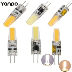 Mini g4 LED Light G4 LED Lamp 6W COB LED Bulb AC/DC 12V 220V Replace 40W Halogen Lamp Chandelier Lights Warm/Coo White Lighting