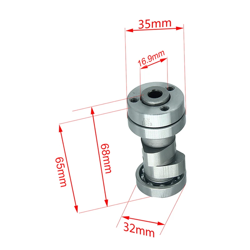 Sprocket Camshaft 28 Teeth Timing Gear Fit For Lifan 50cc-100cc Dirt Bike Go Kart Buggy Scooter ATV Quad Motorcycle 2GT-101-1